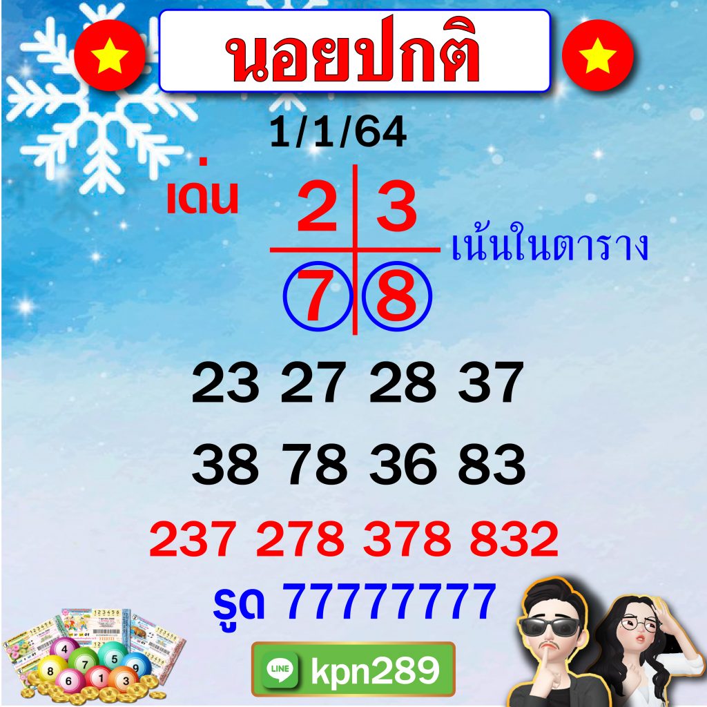 ฮานอยรอบปกติ 1/1/64